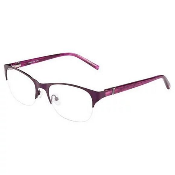 JONES NEW YORK Eyeglasses J482-PUR-51 Size 51/18/square BRAND NEW